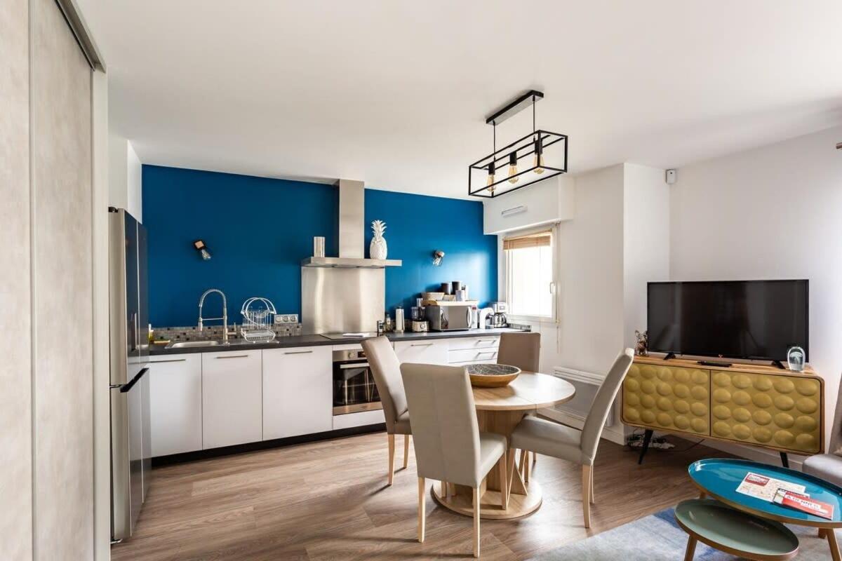 Le Saint Helier -Appartement Cosy Et Calme Parking Rennes Exterior foto